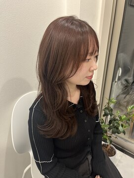 レンジヘアー(lange hair) レイヤーカット【鈴鹿/津/四日市/ブリーチなし/レイヤー】