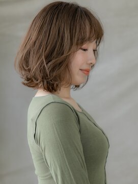 カバーヘア ブリス 大宮西口(COVER HAIR bliss) スモーキーブラウンオン眉ハッシュカットTd2大宮20代30代40代