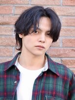 エース(ACES)&nbsp;ルーズツイスパ緩め無造作パーマセンターパートウルフ