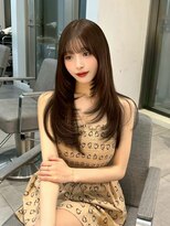 フィル 横浜(fil)&nbsp;ダークパープルミルクブラウンダウンバング