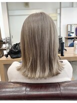 リットヘアープラス 方南町店(litto hair+)&nbsp;透明感ベージュ×くびれミディ