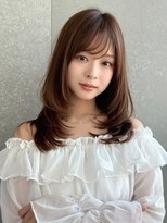 ロンド シャルム 吉祥寺(Lond charme) ダークラベンダー/くびれレイヤー/韓国巻き/顔周りカット/吉祥寺
