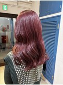 ブリーチなしダブルカラー高発色ラベンダーピンク池袋