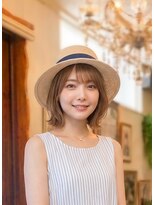 ココラー(COCOlar) 透明感カラーが映える大人ツヤ感外はねボブ