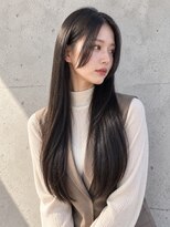 アミリー 成田美郷台店(Amily) 縮毛矯正×黒髪ストレートロングツヤ髪サラサラ