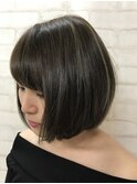 20代30代大人かわいいツヤ感ショート ボブパーマ♪