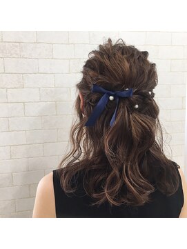 インフィールヘアー(Infeel hair) ハーフアップアレンジ☆ayaka☆