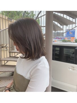 ヘアーメイク リノ(hair make lino) アッシュベージュ　『倉敷//lino』