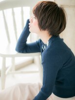 クオーレ ヘア アンジュ 水戸店(CUORE HAIR ange)&nbsp;*ange水戸*…目力UP★ラブ＆ハンサムマッシュ丸みショートa