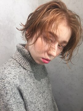 クレアール 恵比寿店(CREAR) 【CREAR 恵比寿/代官山】外ハネボブアッシュブラウンネオウルフ