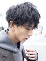 フィフス(fifth)&nbsp;ツイストスパイラルパーマメンズパーマ波巻きパーマツーブロック