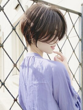 アンド ストーリーズ(&STORIES) 耳掛けショート/大人可愛い/ショートボブ/ハンサムショート/江角