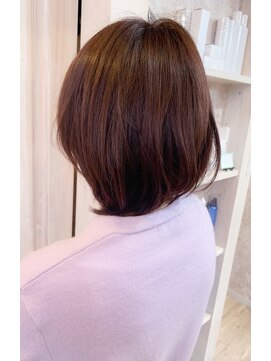 キャアリー(Caary) 福山市イルミナカラー人気Caary大人かわいいピンクベージュ♪