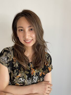 インフィニティ 新富町(Infinity) 大人かわいい無造作ウェーブヘア