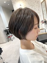 ヘアガーデン オフ(hair garden off) 小顔丸みショート