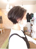 【hair design miel】大人ショートボブ