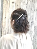 ヘアースペース ムーン(Hair Space MOON) 結婚式編みおろし、ハーフアップ、早朝OKイベント用ヘアーセット