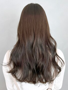 アルバム 新宿(ALBUM SHINJUKU) ショコラブラウン_セクションカラーペールベージュ_ba392051