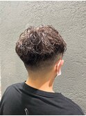 ハイライト+スペインパーマ
