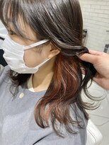 ゼンコー キチジョウジ シェール(ZENKO KICHIJOJI chere) 隠せるイヤリングカラー/オレンジベージュ/吉祥寺