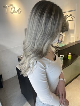 タオ 河原町(Tao) ブロンドバレイヤージュ