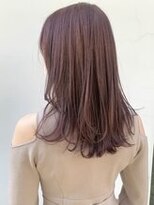 ヒート バイ アンカットラウンジ 渋谷(HEAT by UNCUT&LOUNGE)&nbsp;ラベンダーピンクカラー/レイヤーカット/ケアブリーチ/［渋谷］