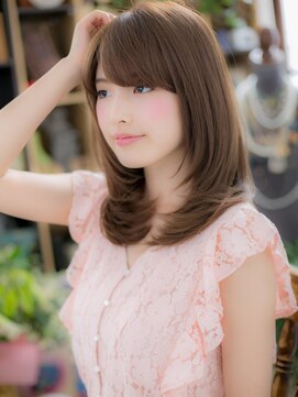 カバーヘア ブリス 上尾西口店(COVER HAIR bliss) 好感度☆大人かわいい厚めバングストカールc5上尾20代30代40代!