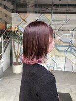 アトリエワイズ(atelier wise) パープル裾カラー