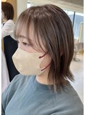 小顔/顔まわりカット/サイドバング/外ハネボブ/髪質改善