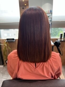 テラスヘア センダイ(TERRACE hair SENDAI) 艶髪ボブ【髪質改善縮毛矯正使用】