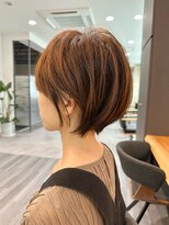 ビューエヒメ(VIEW EHIME)&nbsp;大人ラフウェーブ20代30代40代ボブブラウンスウィングショート