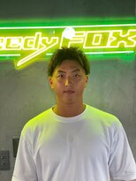 グリーディーフォックス 三軒茶屋(GreedyFOX)&nbsp;波巻き/マッシュパーマ/ウルフ/ハイライト<理容室>三軒茶屋