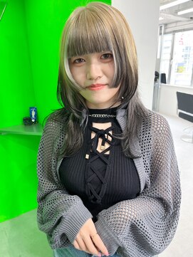 キバ(kva) ▽□□▽エンドカラー×姫カット×ウルフレイヤー