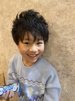 イースタイル 志都呂店(e-style com’s hair)&nbsp;メンズ　キッズ　オレオショート　#恒吉