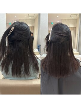 シンズ 銀座(sins) 乾かすだけでまとまるsins式酸性ストレート[30代40代50代60代]