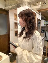 ラレイ(Lalei)&nbsp;セミロングレイヤー×スパイラルパーマ/ウェーブヘア/表参道