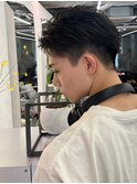 スパイキーツーブロック　オールバック