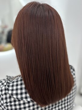 アイニ 天王寺アポロ店(aini) ピンクブラウン/髪質改善/トリートメント/バイカルテ