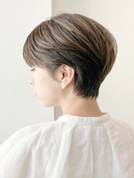 グランマッシュ(Granmash)の写真/【天神大名】カラーリストによる新提案♪脱白髪染め・白髪ぼかしのハイライトで肌映え！