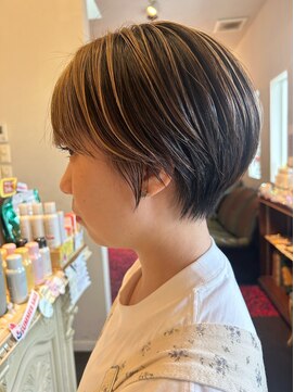 ペッツショコラ(PETZ chocolat) まるっとショート×アンブレラカラー/ショート/ダブルカラー