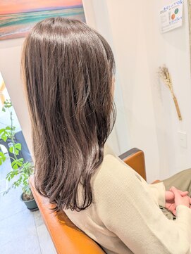 レインボー(Rainbow) チョコレートベージュ×ゆる巻きたつ