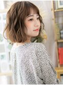 ボブパーマ大人可愛いフレンチカジュアルh3志木20代30代40代