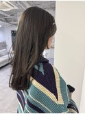 グレージュカラー/ロングレイヤー