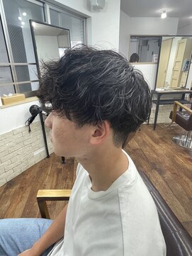メルシー トータル ブランディング サロン(merci TOTAL BRANDING SALON) メンズ マッシュ×シャドウパーマ