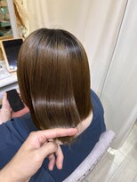 アミュー(amiu) ブリーチしてても光輝く縮毛矯正