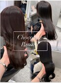 【福岡美容室/小山田】大人気チョコレートカラー