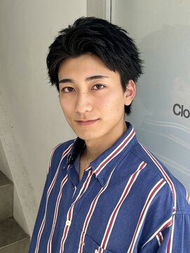 クロト(Clotho) スパイキーショート/ツイストスパイラル波巻きメンズウルフ