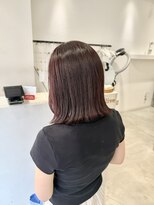 ビューバイネオリーブ 用賀店(Beau'r by neolive)&nbsp;黒髪クラゲヘアーオリーブグレー小顔ココアベージュ[用賀]