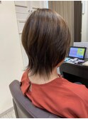 首元すっきり軽やかショートウルフ