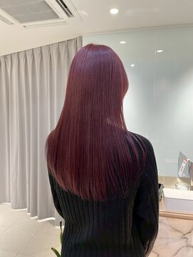 ガリカ 横浜(Gallica) 高発色ピンクラベンダーカラー×レイヤーカット